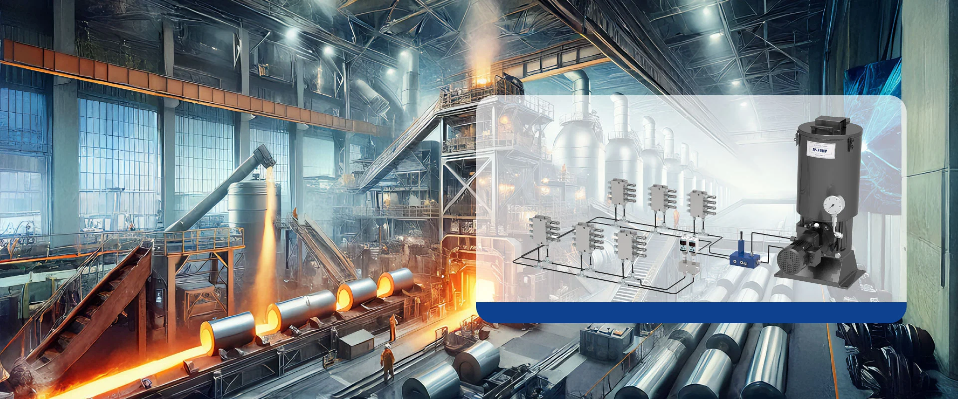 Double ligne Lubrification <br> Système